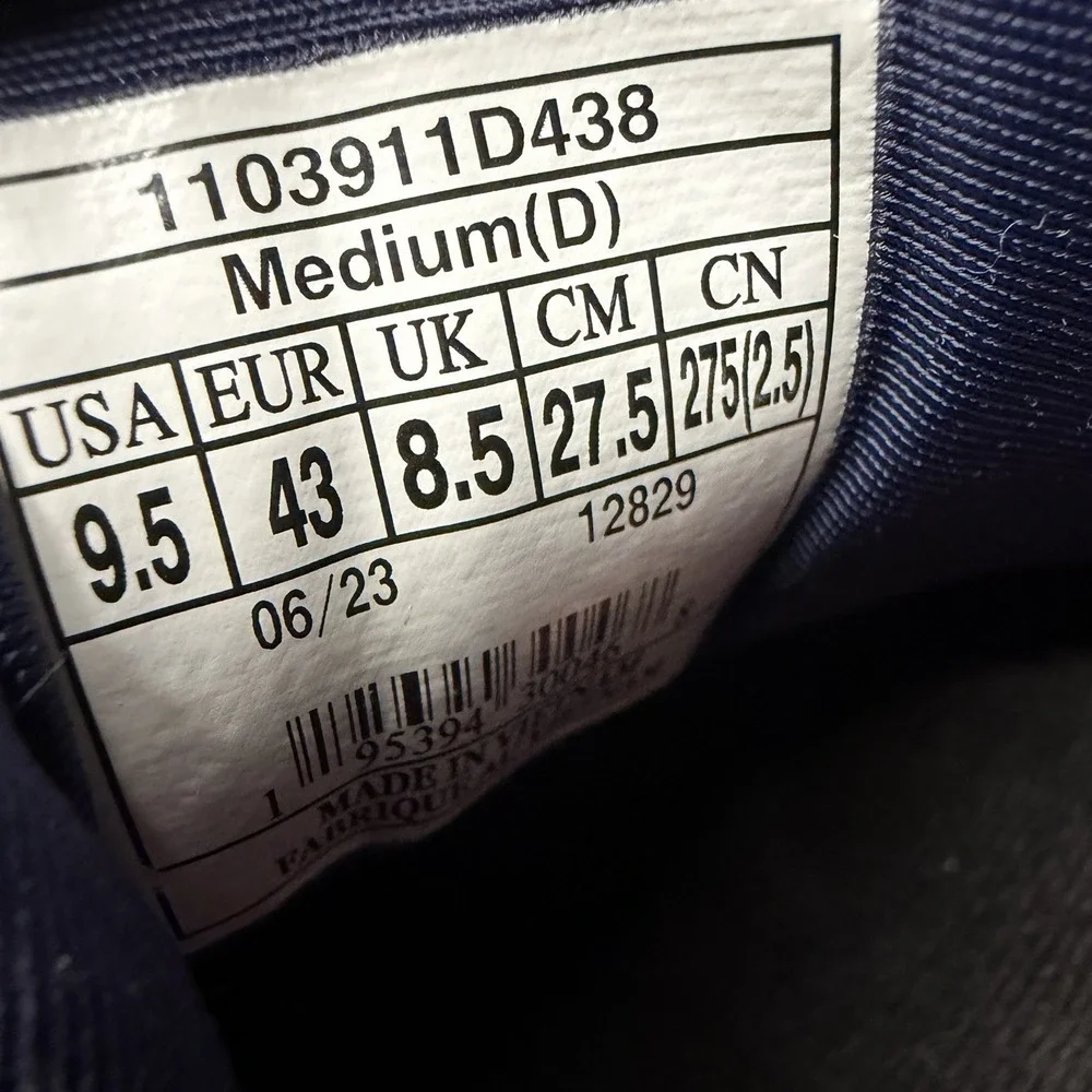 Brooks Adrenaline GTS 23 Mens Size 9.5 Blue Athletic Running Shoes Sneakers